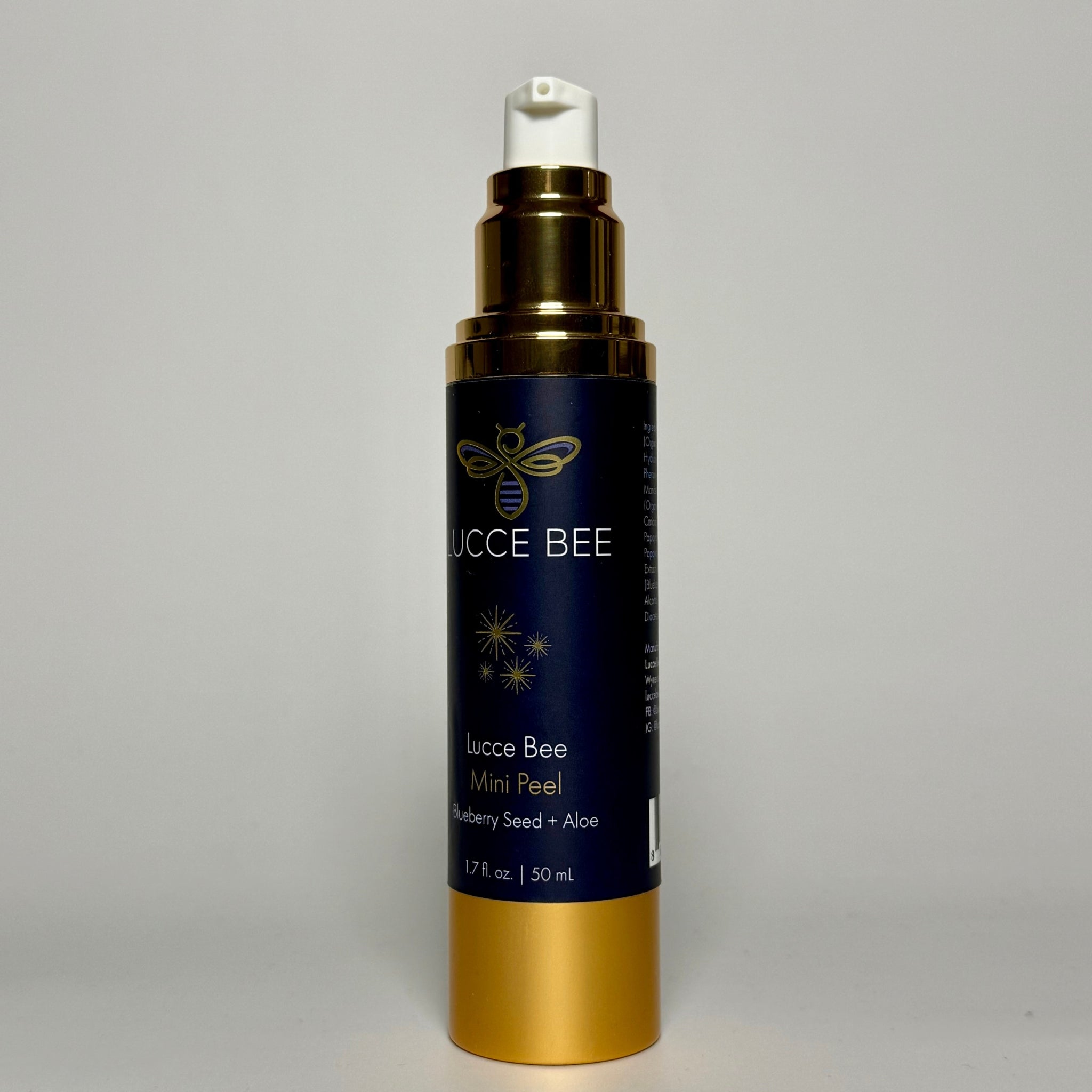 Mini Peel - Blueberry Seed + Aloe - Lucce Bee
