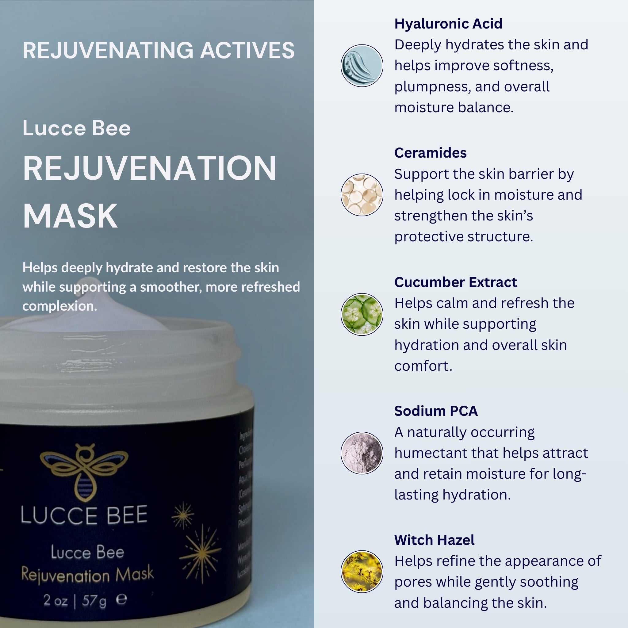Rejuvenation Mask - Lucce Bee